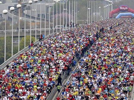 Am 14. April findet der Vienna City Marathon statt. Am 14. April findet der Vienna City Marathon statt.