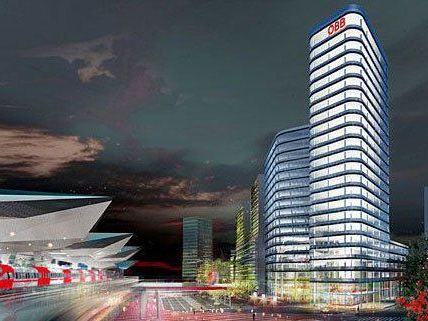 So soll es später am Wiener Hauptbahnhof aussehen. So soll es später am Wiener Hauptbahnhof aussehen.
