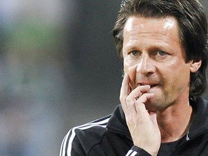 Rapid Trainer Peter Schöttel wurde nun doch entlassen.