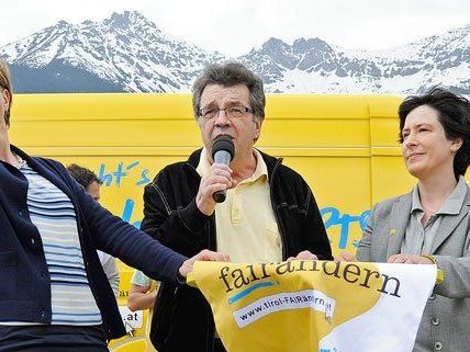 Optimistisch gab sich die Liste "vorwärts Tirol" am Freitag. Optimistisch gab sich die Liste "vorwärts Tirol" am Freitag.