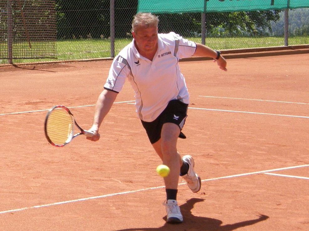Peter Bechter vom TC Hittisau. Peter Bechter vom TC Hittisau.