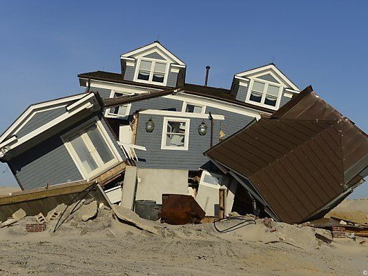Zerstörte Häuser nach Hurrikan "Sandy" Zerstörte Häuser nach Hurrikan "Sandy"