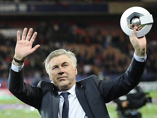 Carlo Ancelotti führte PSG heuer zum Meistertitel Carlo Ancelotti führte PSG heuer zum Meistertitel