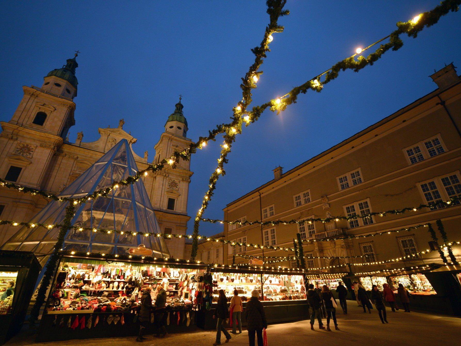 Auch der Salzburger Christkindlmarkt zieht viele Touristen an.