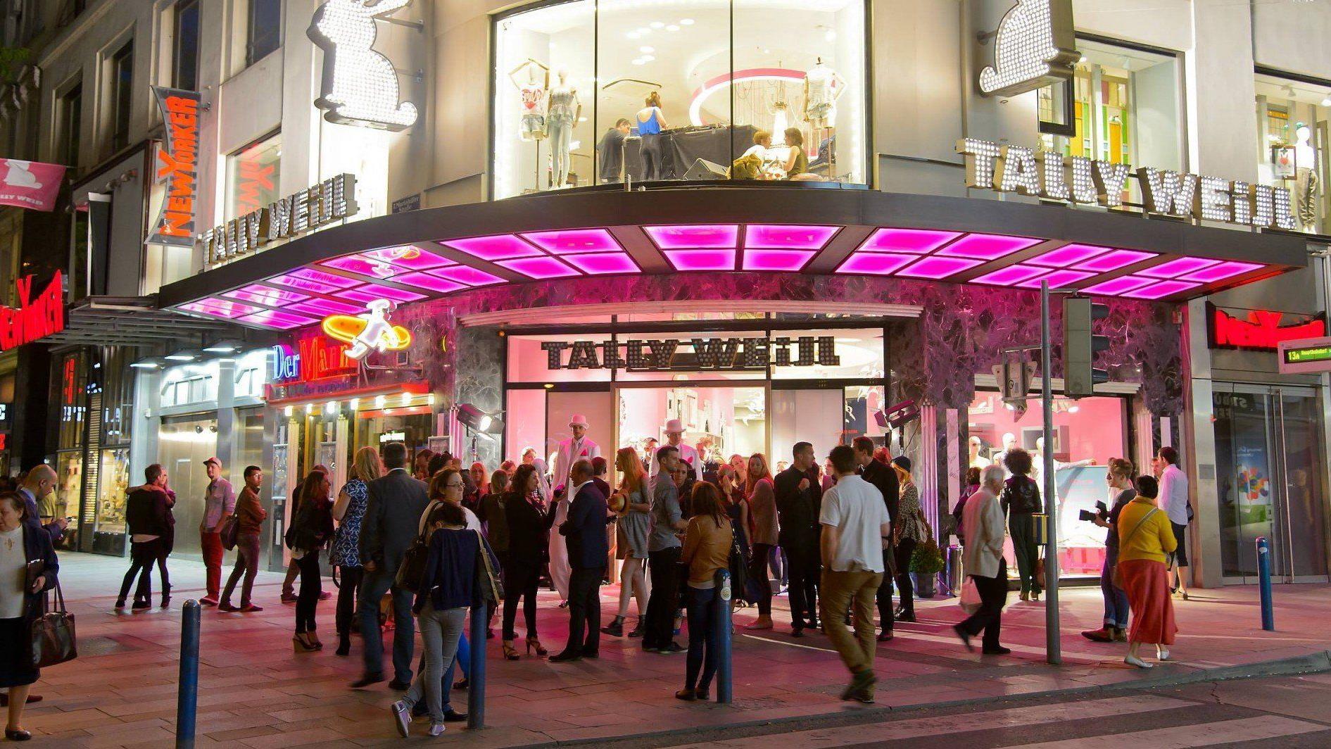 Tally Weijl Flagship-Store-Opening in Wien mit zahlreichen Stars und
