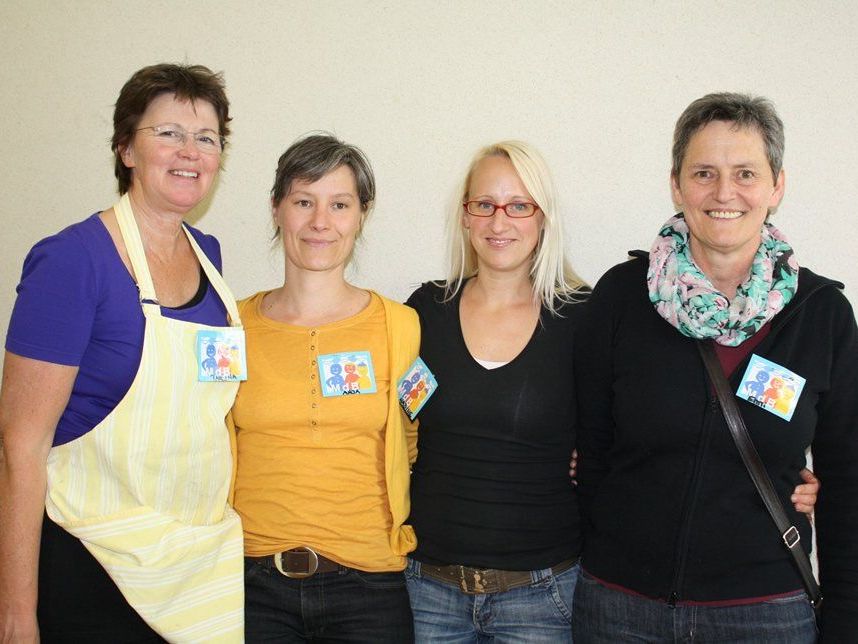Das Markt-Team: Paula Lässer, Anja Sagara Ritter, Nadine Stolz und Emmi Matt. Das Markt-Team: Paula Lässer, Anja Sagara Ritter, Nadine Stolz und Emmi Matt.