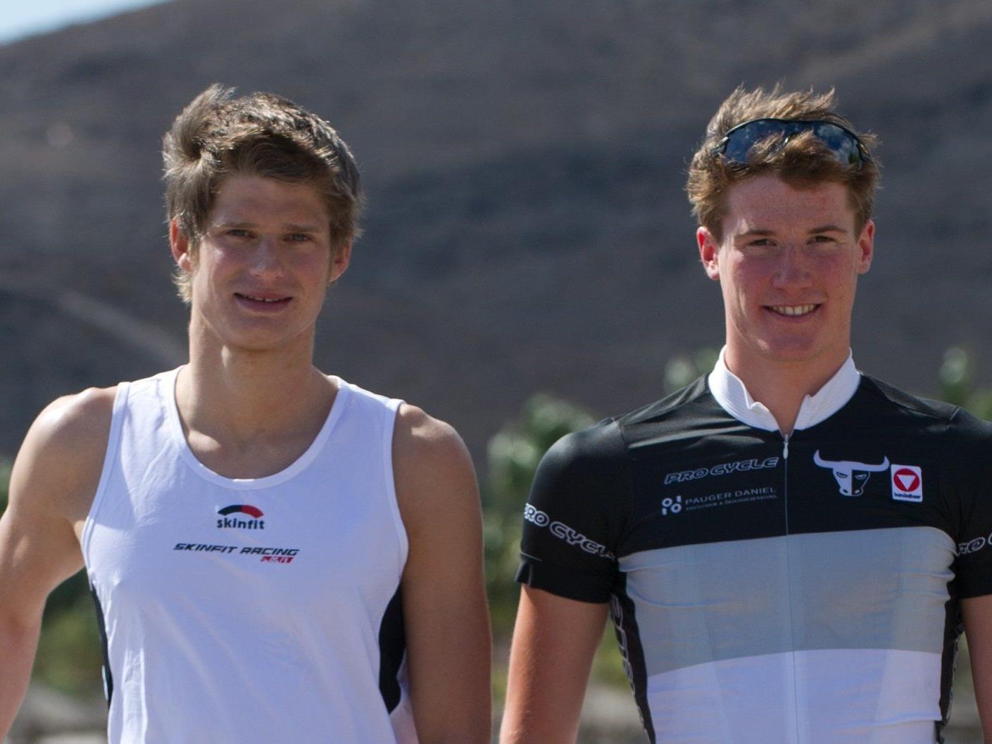 Paul Reitmayr und Martin Bader starten beim Triathlon Europacup in Spanien.