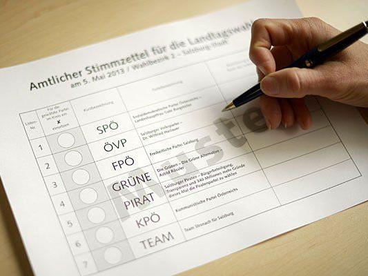 Für die Salzburger Landtagswahl wurden 28.369 Wahlkarten beantragt.