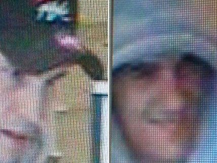 Diese Männer werden von der Polizei nach dem Bankraub im 23. Bezirk gesucht. Diese Männer werden von der Polizei nach dem Bankraub im 23. Bezirk gesucht.