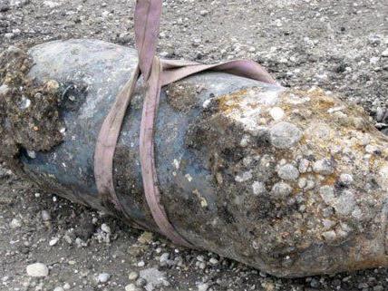 Wien – Donaustadt: Fliegerbombe und Granaten aufgefunden