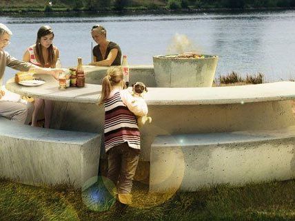 2014 sollen auf der Donauinsel neue Grill-Möbel aufgestellt werden. 2014 sollen auf der Donauinsel neue Grill-Möbel aufgestellt werden.