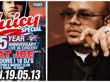 Rapper Fat Joe ist am Sonntag erstmals live in Wien zu sehen Rapper Fat Joe ist am Sonntag erstmals live in Wien zu sehen