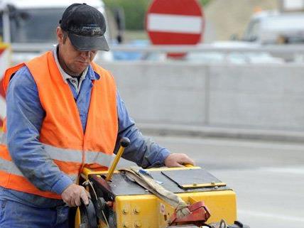 Verkehrsbehinderungen in Wien wegen Straßenbauarbeiten