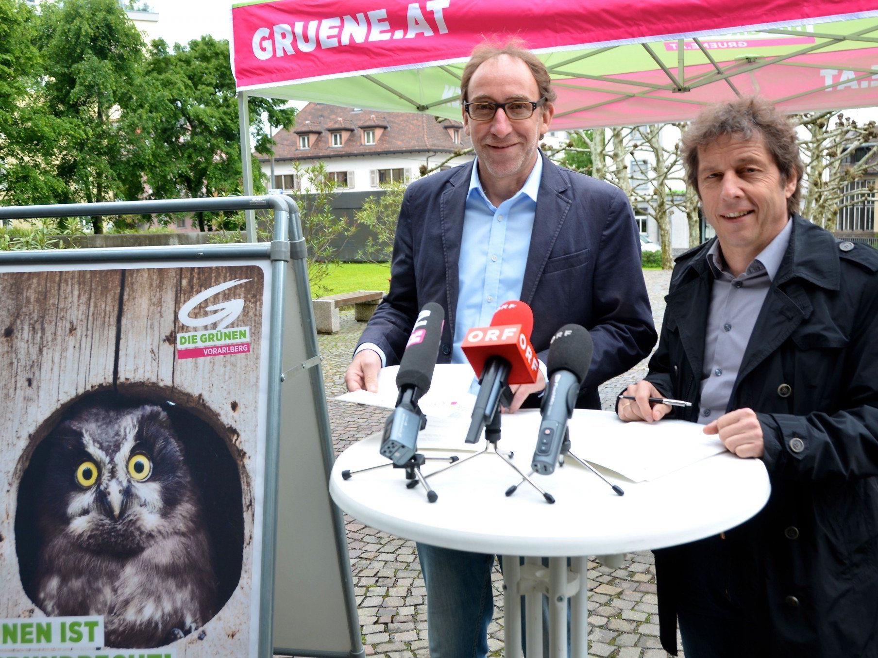 Die Vorarlberger Grünen haben am Montag ein Maßnahmenpaket für leistbares Wohnen präsentiert.