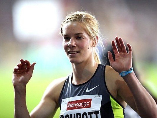 Schrott lief in 12,97 Sekunden auf Rang drei Schrott lief in 12,97 Sekunden auf Rang drei