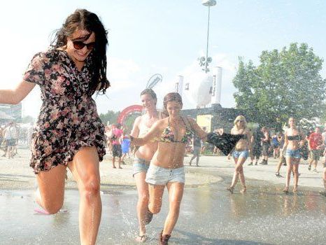 Das Nova Rock Festival zeigt sich wettertechnisch von seiner besten Seite