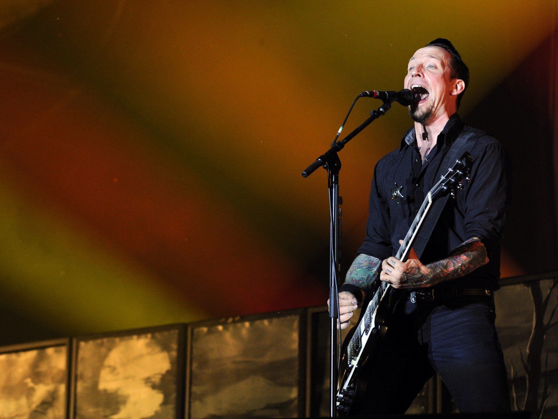 Volbeat wurden am Nova Rock gefeiert.