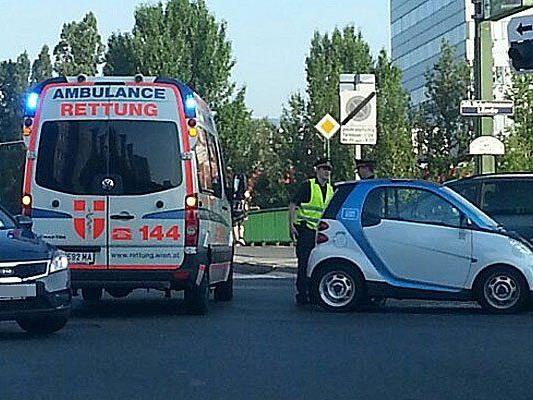 In Döbling war ein Car2Go in einen Unfall verwickelt