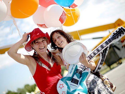 Fun für Groß & Klein verspricht das Wiener Donauinselfest