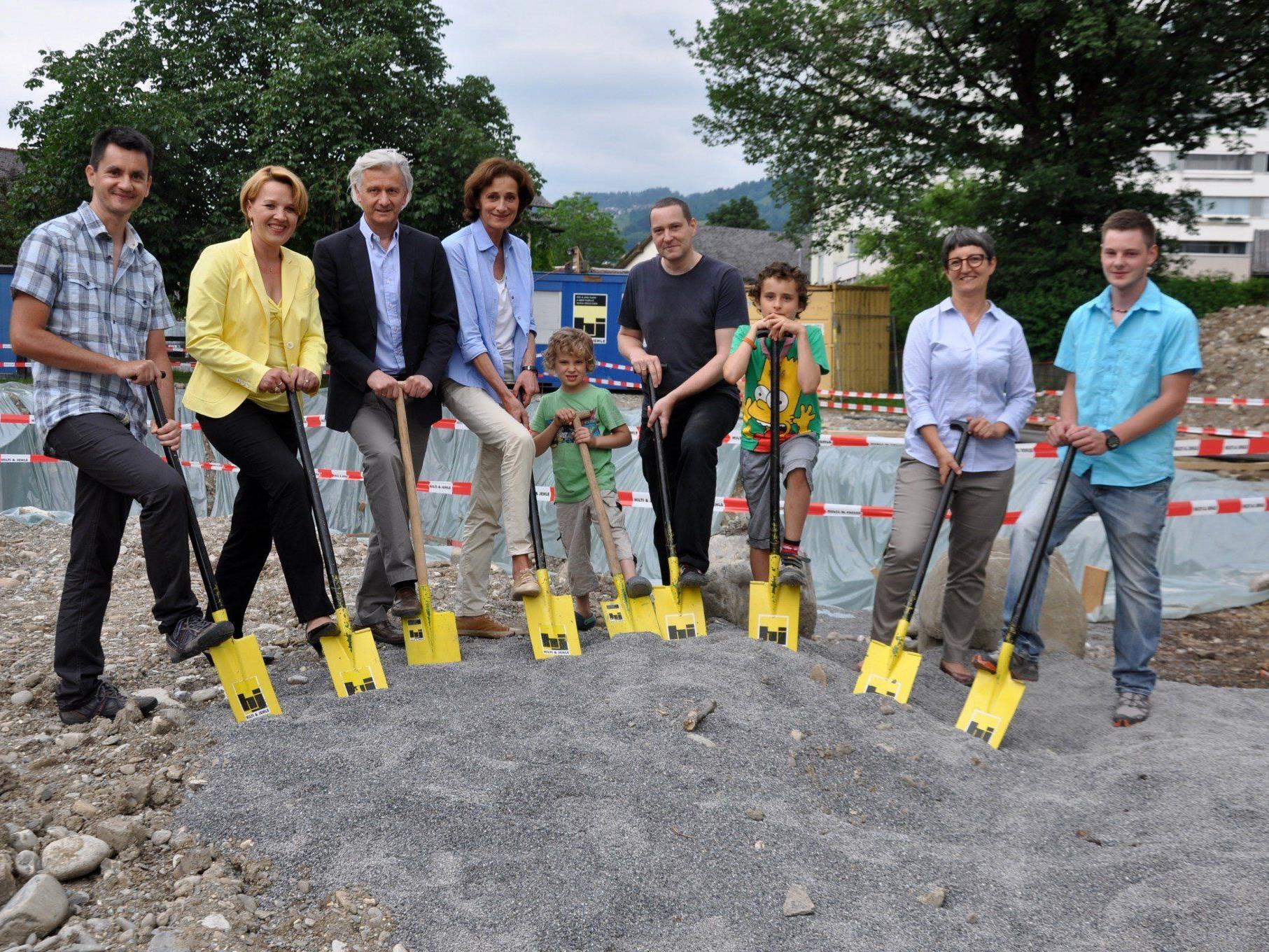 Bis September 2014 soll der neue viergruppige Kindergarten bezugsfähig sein.