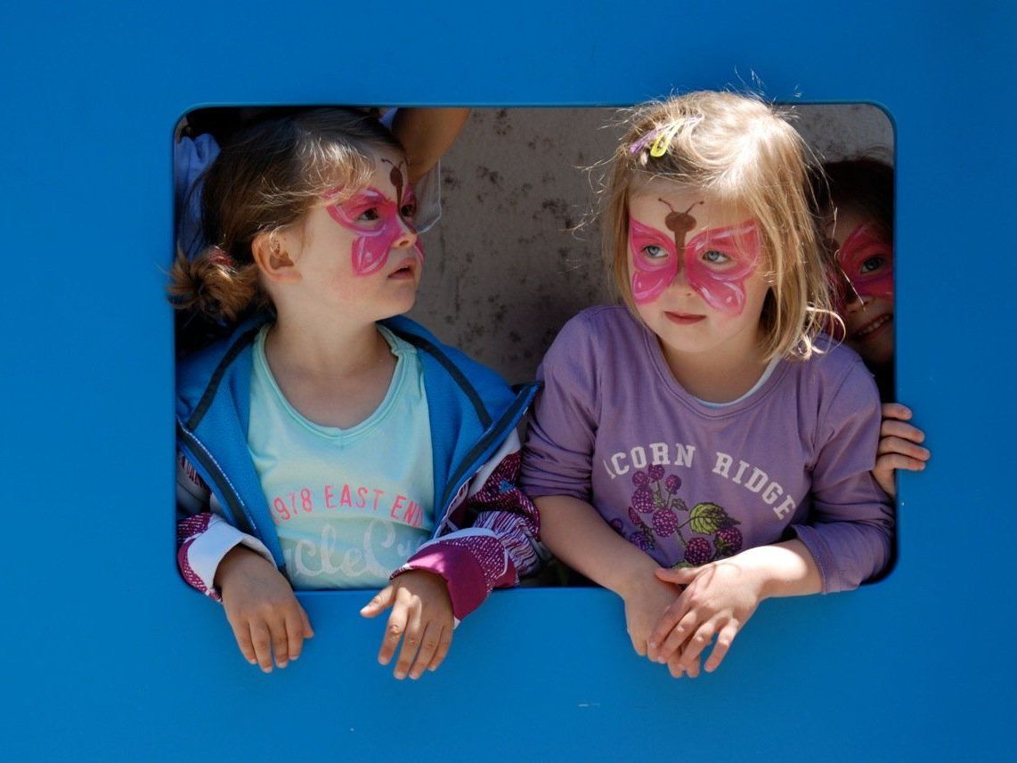 In der Kindervilla Löwenzahn ging es rund. In der Kindervilla Löwenzahn ging es rund.
