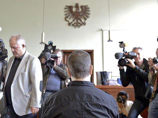 Der Angeklagte im Fall Heidrun W. vor Gericht in Wiener Neustadt