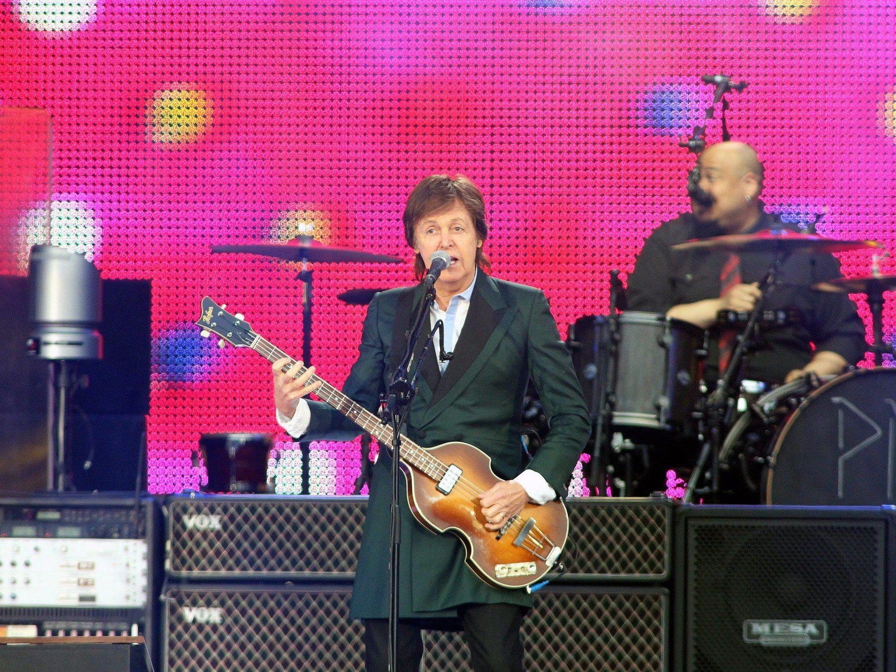 Paul McCartney in Wien: Hit-Feuerwerk mit Beatles-Schwerpunkt