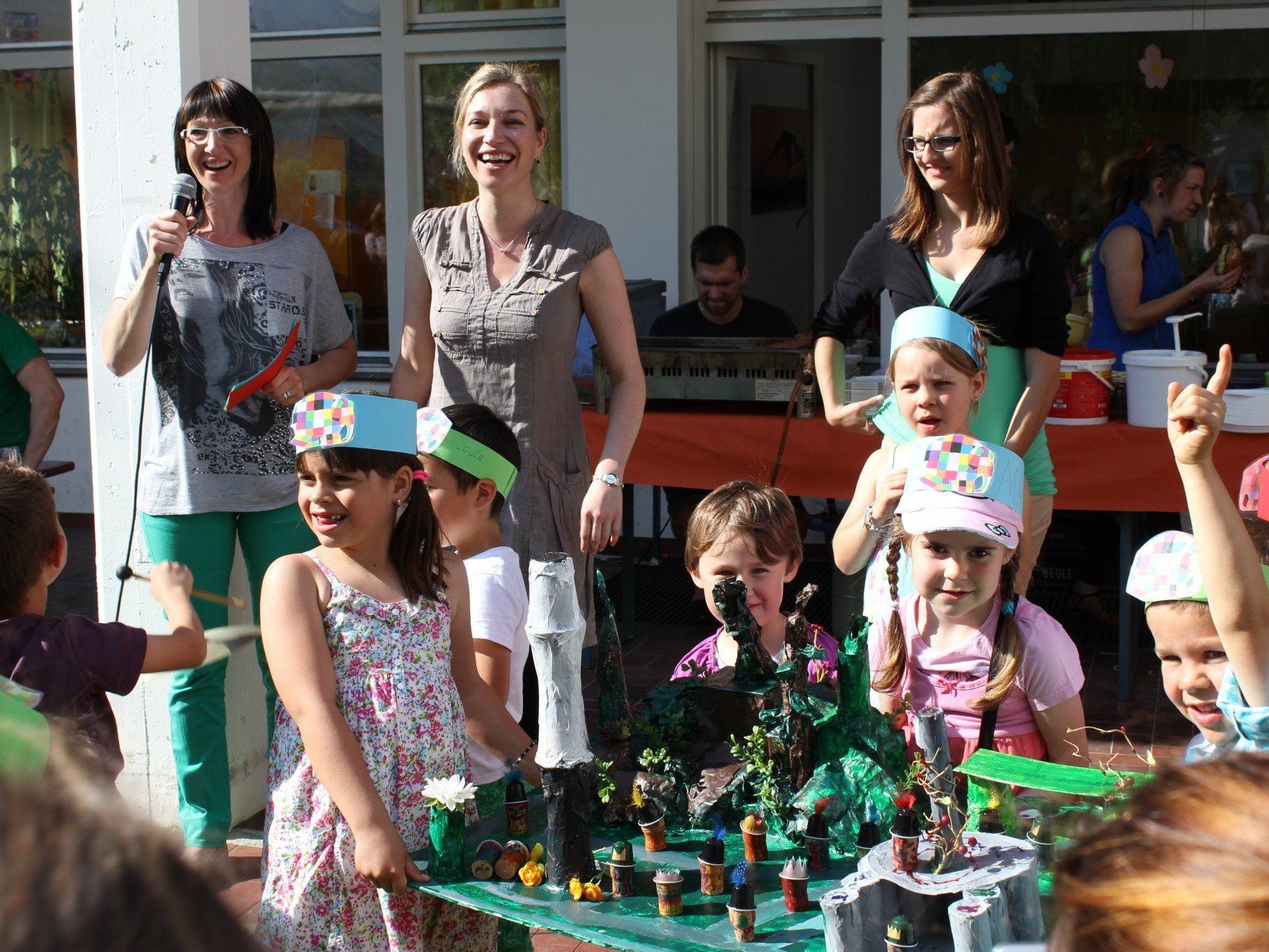 Vernissage im Kindergarten Don Bosco Bludenz Vernissage im Kindergarten Don Bosco Bludenz