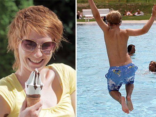Eis essen, baden gehen und Co. - der Sommer in Wien wird heiß Eis essen, baden gehen und Co. - der Sommer in Wien wird heiß