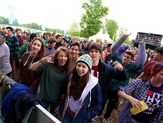 Das Publikum hatte sichtlich Spaß beim Tomorrow Festival in Zwentendorf