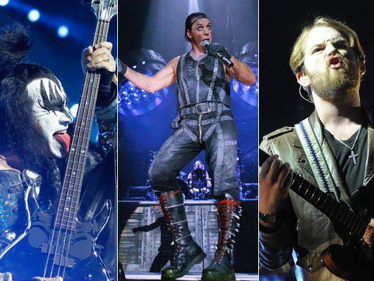 Kiss, Rammstein und Kings of Leon sind die Headliner am Nova Rock Festival 2013
