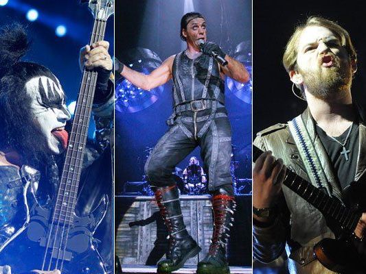 Kiss, Rammstein und Kings of Leon sind die Headliner am Nova Rock Festival 2013