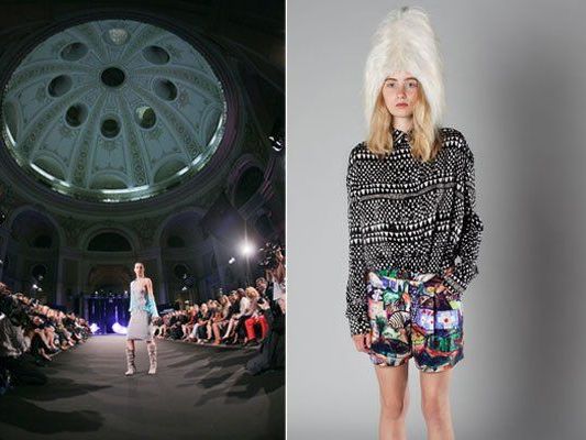 Bei der Vienna Fashion Night wird High-End-Mode unter der Miachaelerkuppel präsentiert Bei der Vienna Fashion Night wird High-End-Mode unter der Miachaelerkuppel präsentiert