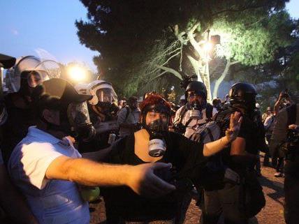 Die Proteste rund um den Gezi-Park dauern weiterhin an.