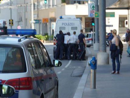 In Wien-Donaustadt wurde ein Randalierer festgenommen.