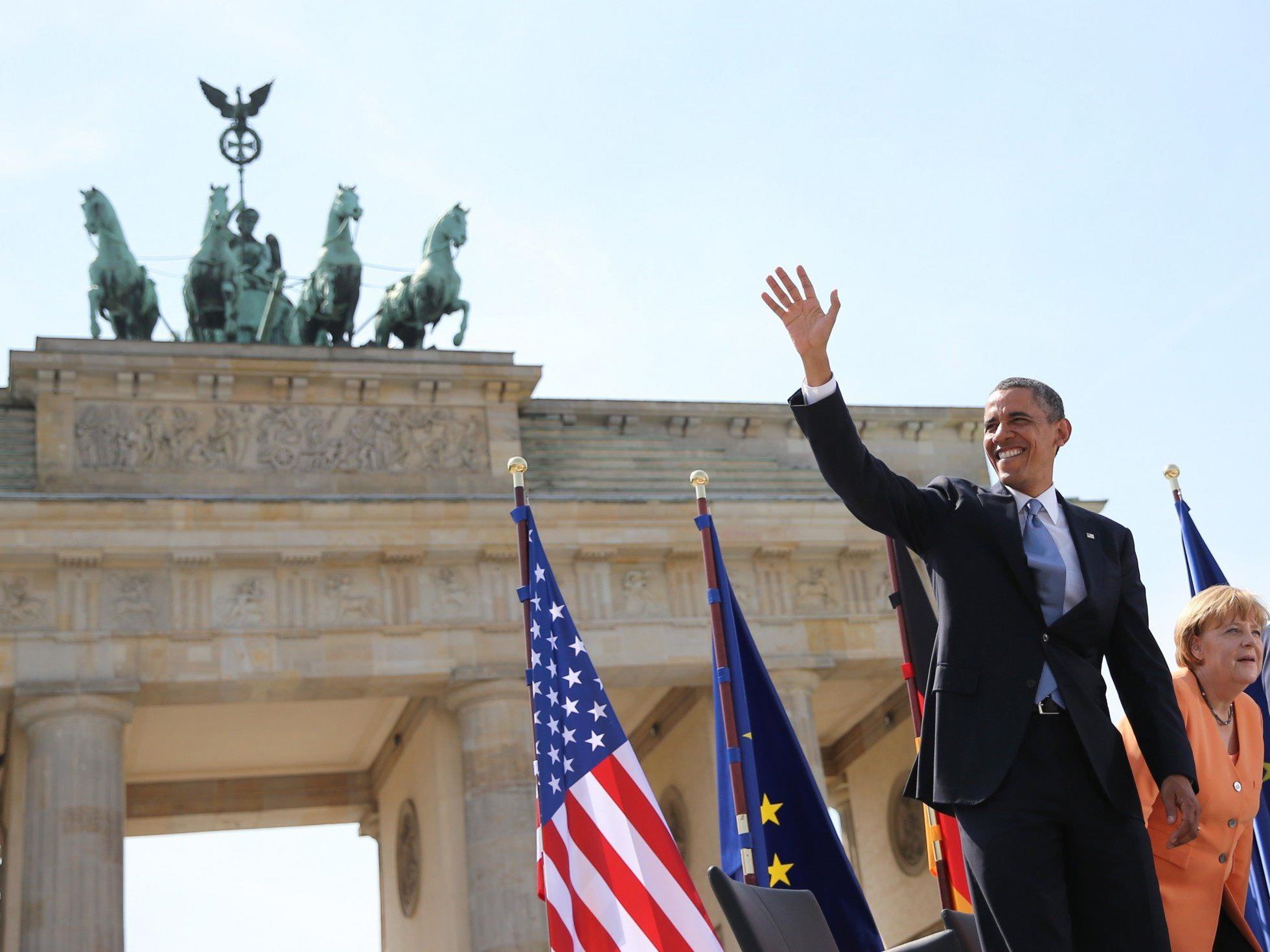 US-Präsident Obama hob zu Beginn seiner Rede hervor, dass der Kampf um Freiheit und Sicherheit anhalte.