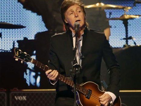 Paul McCartney live im Happel-Stadion. Paul McCartney live im Happel-Stadion.