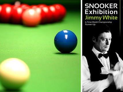 Snooker Legende Jimmy präsentiert seinen einzigartigen Spielstil erstmals in Wien