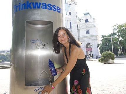 900 dieser Trinkbrunnen gibt es in Wien. 900 dieser Trinkbrunnen gibt es in Wien.