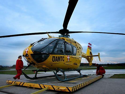 Der Schwerverletzte wurde ins LKH Graz geflogen