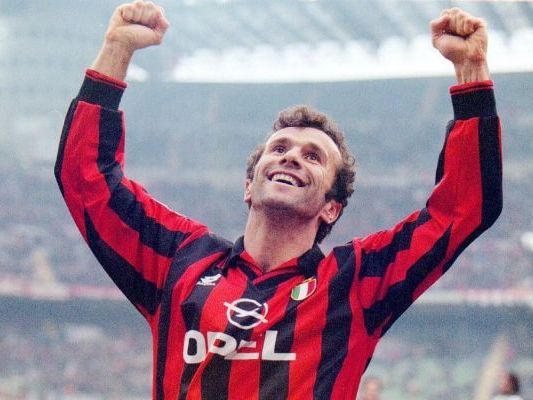 Dejan Savicevic im Dress des AC Milan