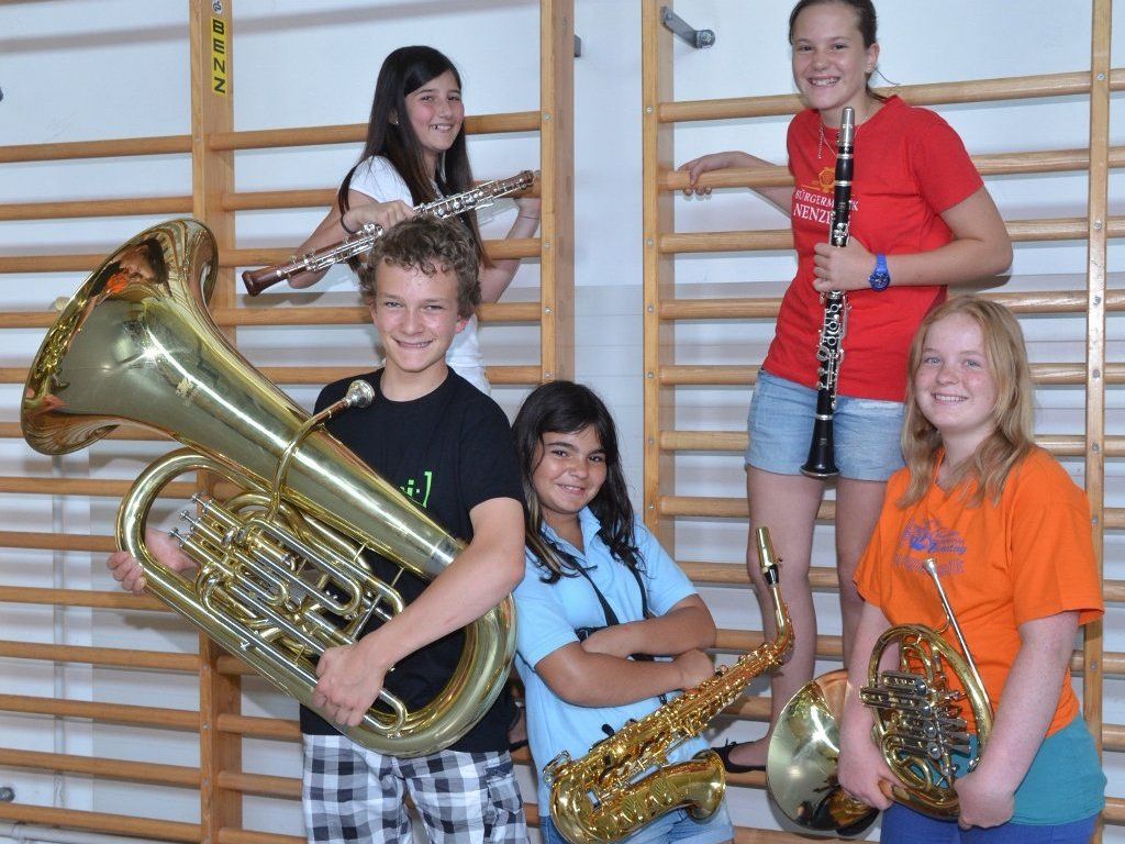 Die jungen Musikanten hatten Spaß im Jungbläserseminar des Blasmusikbezirkes Bludenz Die jungen Musikanten hatten Spaß im Jungbläserseminar des Blasmusikbezirkes Bludenz