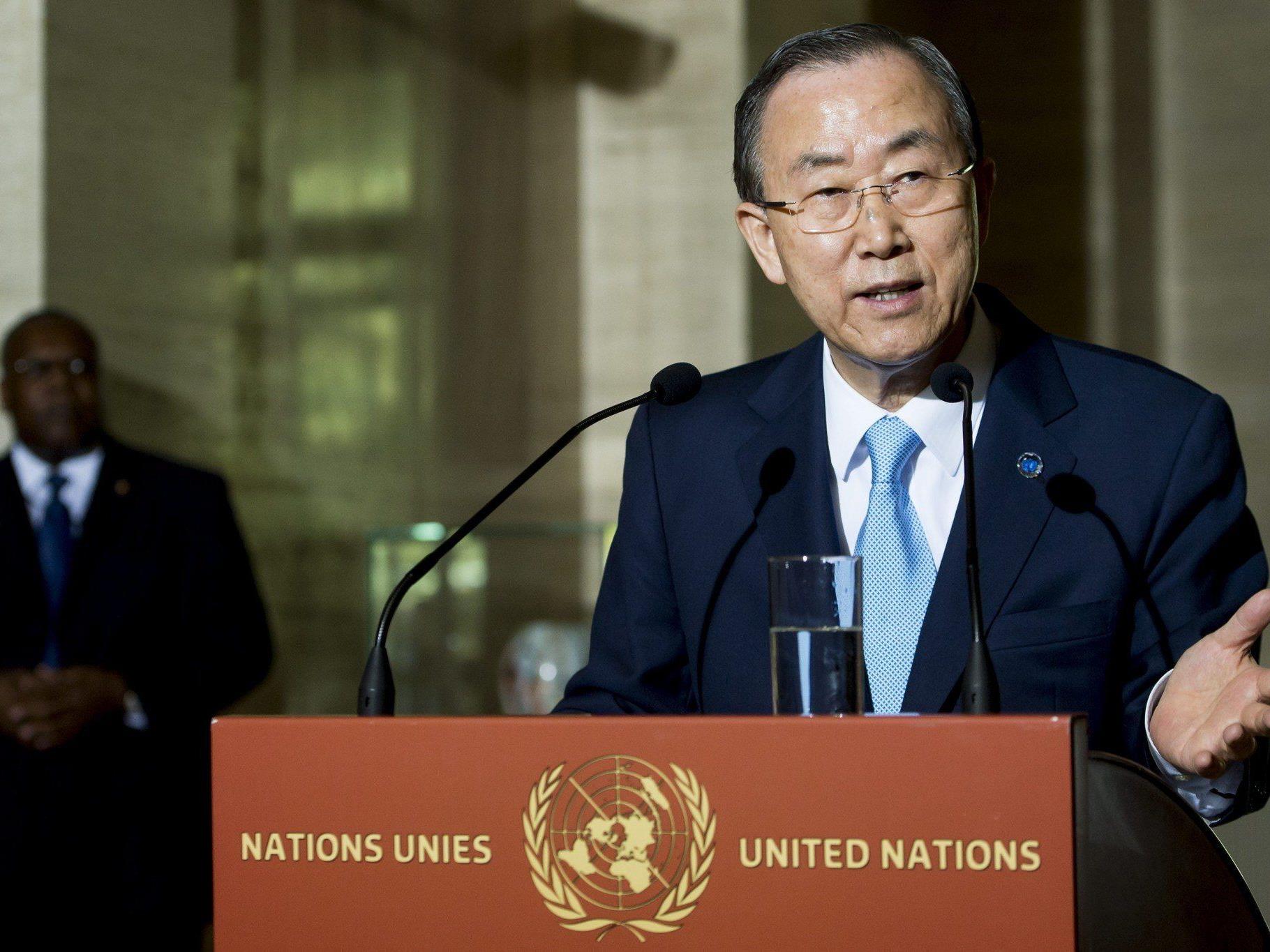 UNO-Chef Ban Ki-moon fordert die Freilassung von Mohammed Mursi. Der ägyptische Präsident wurde vor drei Wochen entmachtet.