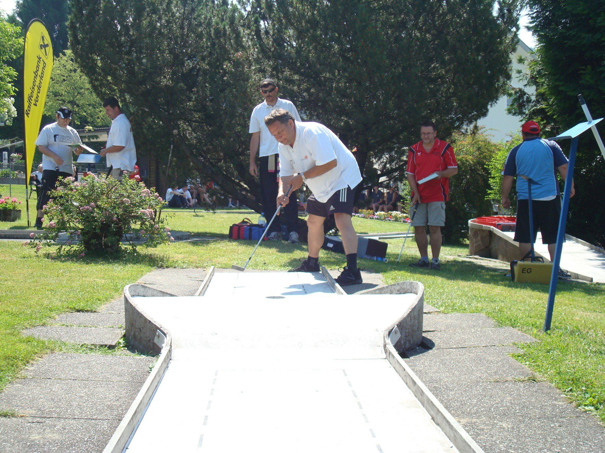 Ferdl Jagschitz siegte beim Heimturnier in Klaus. Ferdl Jagschitz siegte beim Heimturnier in Klaus.