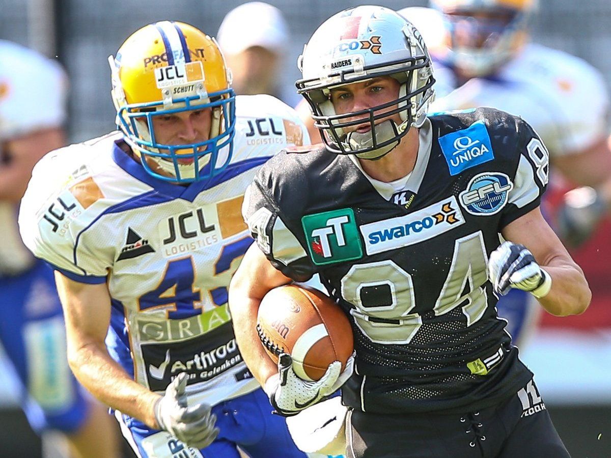 warco Raiders stehen in der CHEVROLET Austrian Bowl