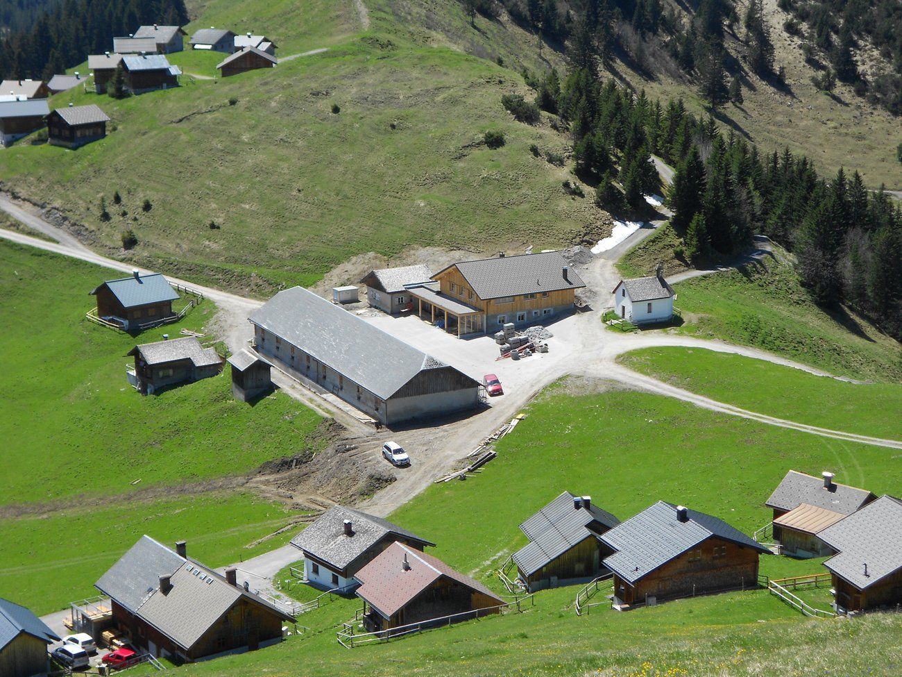 Das neue Senntum prägt das Landschaftsbild von Gamp.