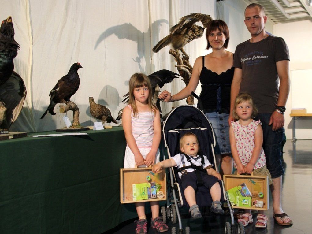Familie Hinteregger aus Alberschwende besuchte die Frastanzer Museumswelt Familie Hinteregger aus Alberschwende besuchte die Frastanzer Museumswelt