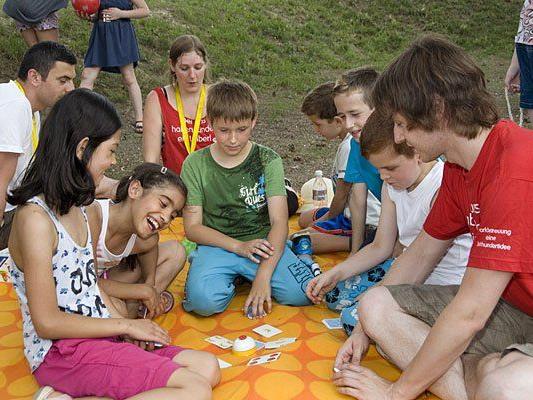Viele Events im Park gibt es in den Sommerferien für Kinder