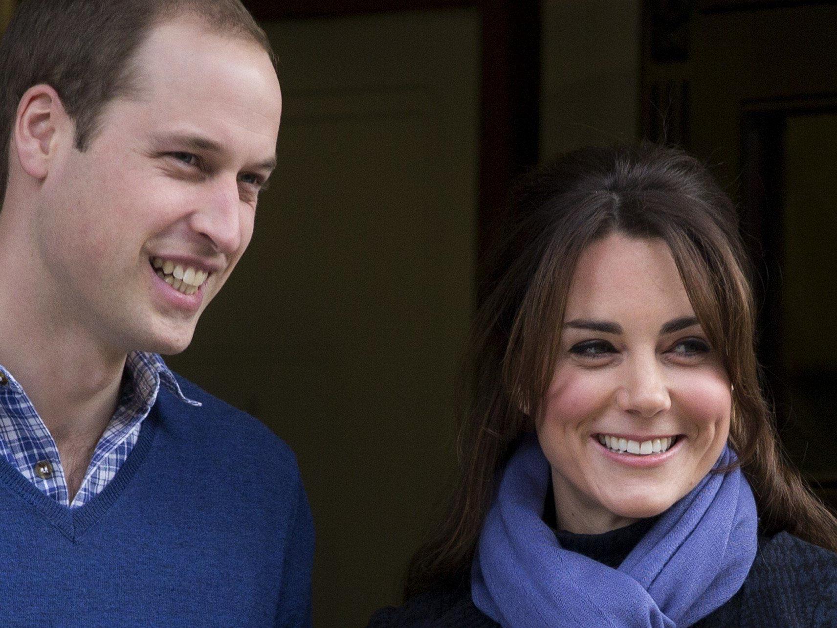 Prinz William und Herzogin Kate warten auf das Baby