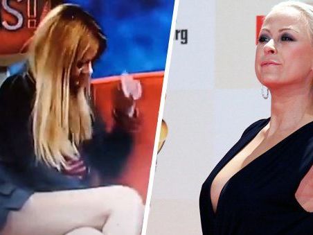 Jenny Elvers hat keine guten Erinnerungen an ihren Lall-Auftritt. Jenny Elvers hat keine guten Erinnerungen an ihren Lall-Auftritt.